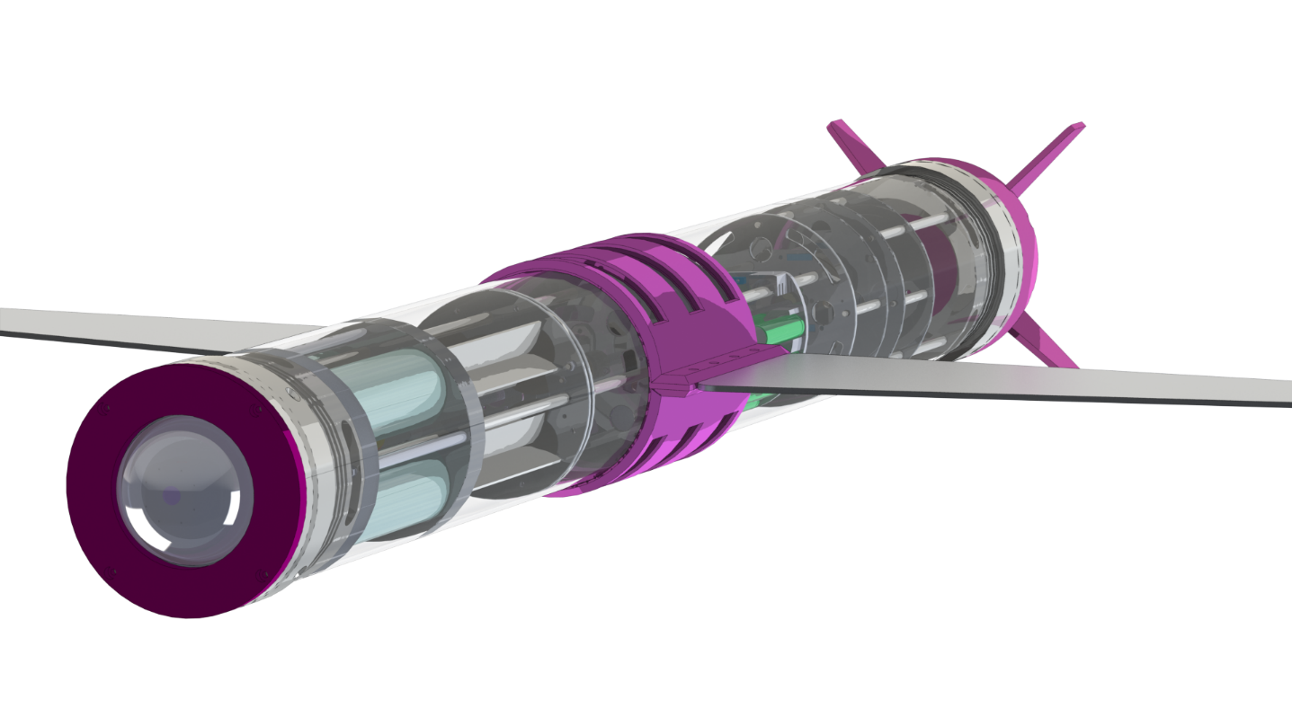 Underwater light rays in blue water — long-endurance subsea platforms